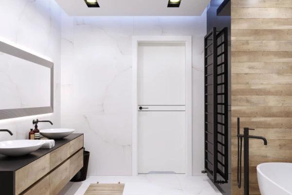 Drzwi do łazienki 1